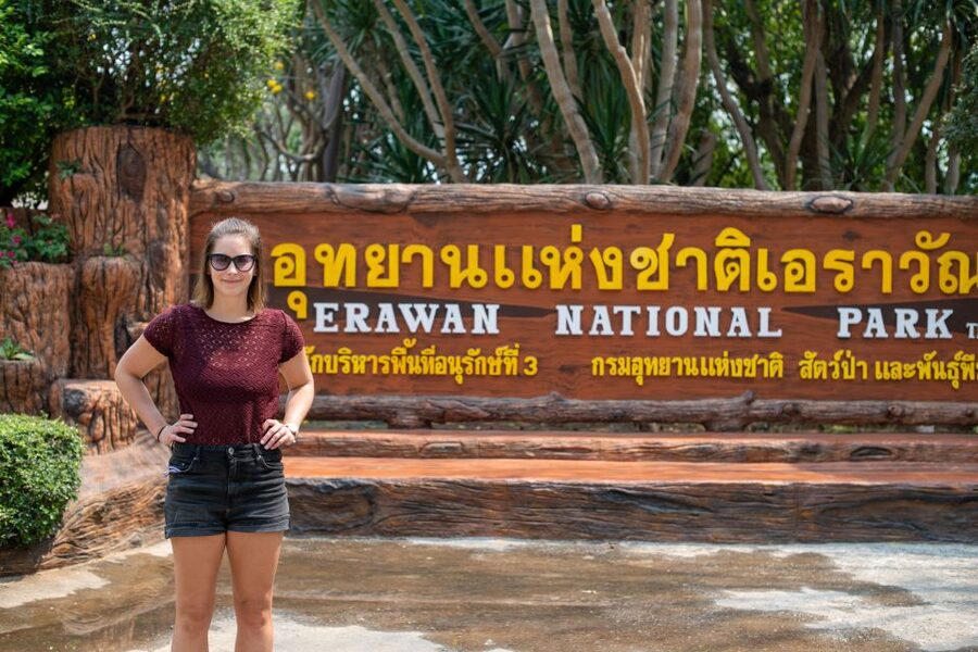 Kanchanaburi: Erawan Waterfall & Train Full-Day Tour - Panoramic train ride on the Siam-Burma Railway