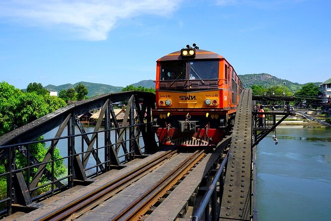Kanchanaburi Full Day Tour: River Kwai and Erawan Falls - Erawan National Park and the seven levels you can actually swim