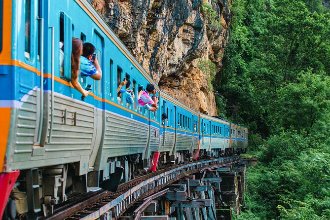 Kanchanaburi River Kwai & Death Railway Small Group tour - Tiger Cave Temple and train viewing near Tham Krasae Station