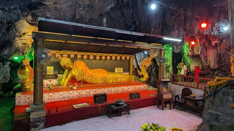 Kanchanaburi: River Kwai Scenic Tour by Private Longtail - Stop 1: Wat Tham Khao Pun cave temple walk and bats