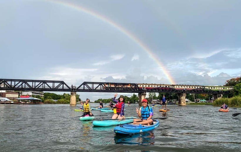 Kanchanaburi: River Kwai Stand-Up Paddleboarding Tour - The 3-hour flow, from meeting point to finish