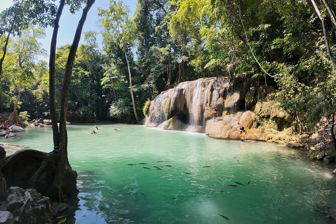 Kanchanaburi Tour: Erawan Waterfall and Death Railway - Why this route works: pools, bridges, and WWII memory