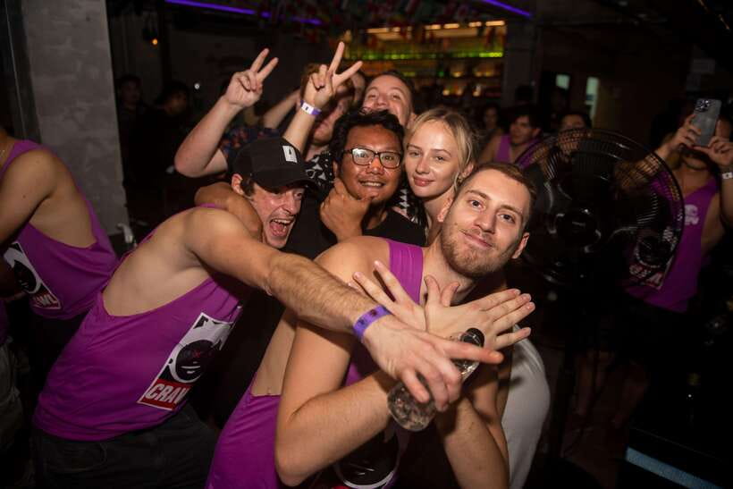Mad Monkey Bangkok Pub Crawl - 11:15 PM Shift: The Rere Stop on Khao San Road