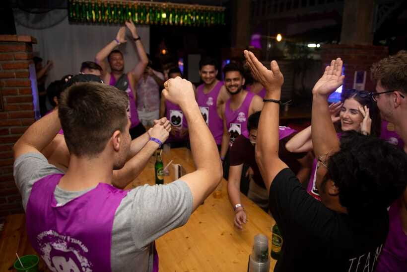 Mad Monkey Bangkok Pub Crawl - What the Included Shots and Singlet Actually Give You