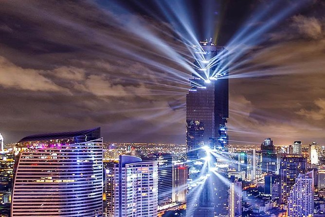 Mahanakhon Building Skywalk - Free Upgrade to Rooftop - Outdoor rooftop deck on the 78th floor, and what to expect