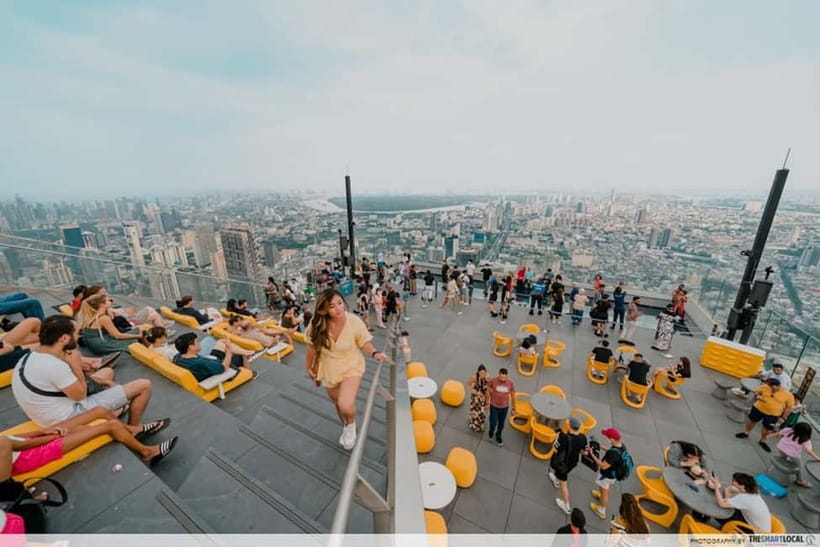 Mahanakhon SkyWalk Entry Ticket - Indoor 360-degree deck: the smart way to finish the skyline