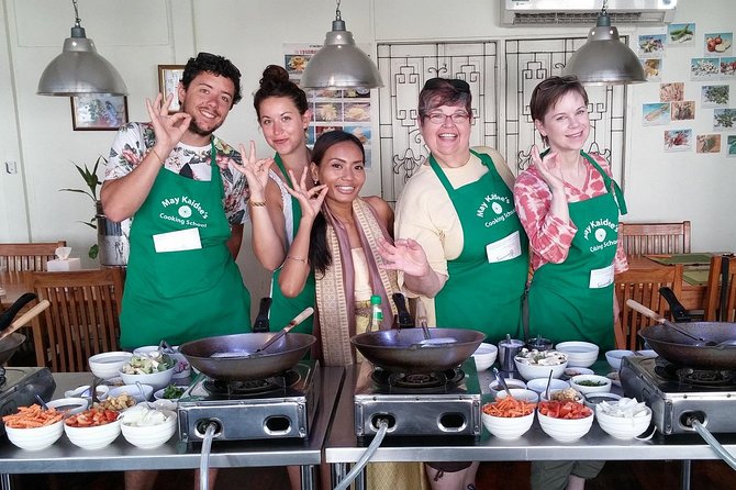 May Kaidee Thai Cooking Class at Bangkok with Pickup - Key highlights at a glance