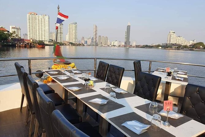 Meridian Sunset Dinner Cruise - Floating Paradise From ICONSIAM Bangkok - Dinner on board: Thai, Indian, and international buffet value for the money