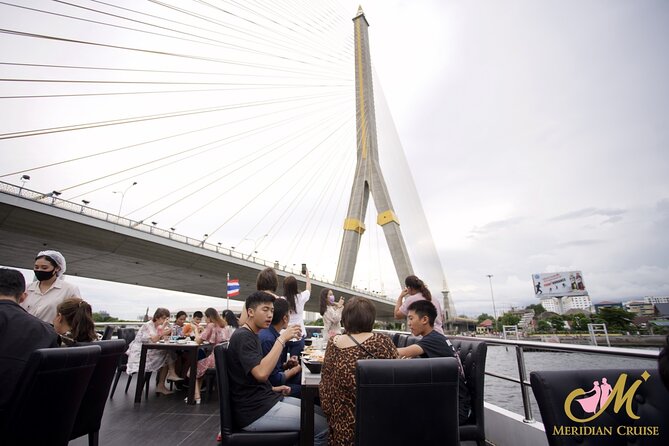 Meridian Sunset Dinner Cruise - Floating Paradise From ICONSIAM Bangkok - ICONSIAM meeting point, start time, and how the evening runs