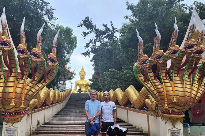 One Day Splendid Pattaya Private Day Tour from Bangkok - Khao Chi Chan Buddha Mountain: A Cliffside Icon in One Hour