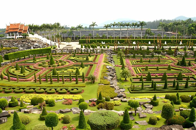 Pattaya Private Day Tour from Bangkok or Pattaya - Nong Nooch Tropical Botanical Garden: themed gardens and cultural shows