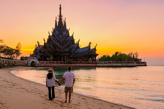 Pattaya Private Day Tour from Bangkok or Pattaya - Pattaya Beach: golden sand, promenade views, and a quick reset