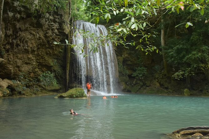 Private 2 Day Tour to Erawan Waterfall and Highlights of Kanchanaburi - Day 2: Erawan Waterfall and Wat Tham Sua, with lunch included