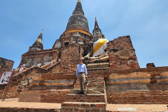 Private Ayutthaya Day Tour from Bangkok With Lunch - Wat Yai Chai Mongkol: A Temple That Still Feels Alive