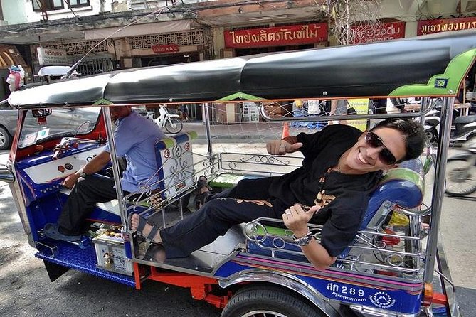 Private Bangkok Night Tour by Tuk Tuk with Dinner - Wat Arun after dark, and what it means to see it lit