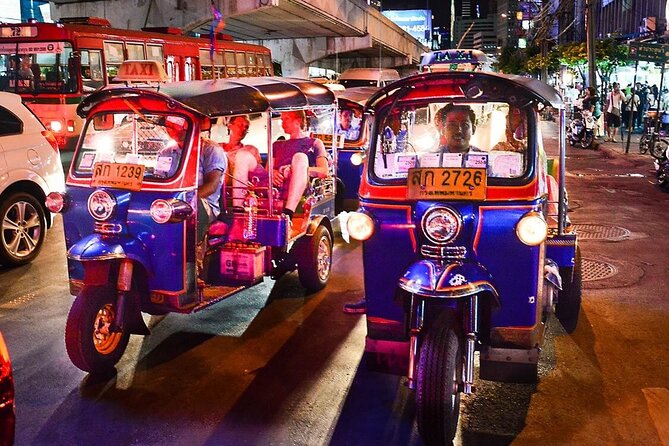 Private Bangkok Night Tour by Tuk Tuk with Dinner - Grand Palace outside the gates, the photo backdrop you need