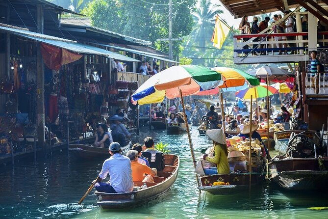 Private Damnoen Saduak Floating Market and Train Market Tour - Lunch at the Riverside Restaurant: Keep the Day Comfortable