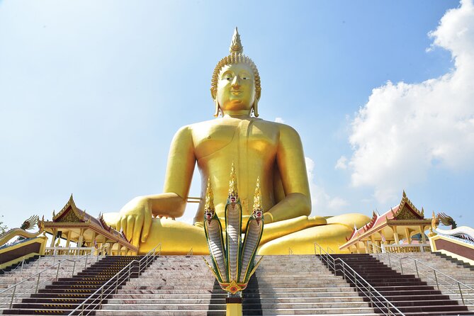 Private Excursion to Ayutthaya, World Heritage site and Ang-Thong Discovery - Wat Khun Inthapramun, the reclining Buddha viewpoint stop