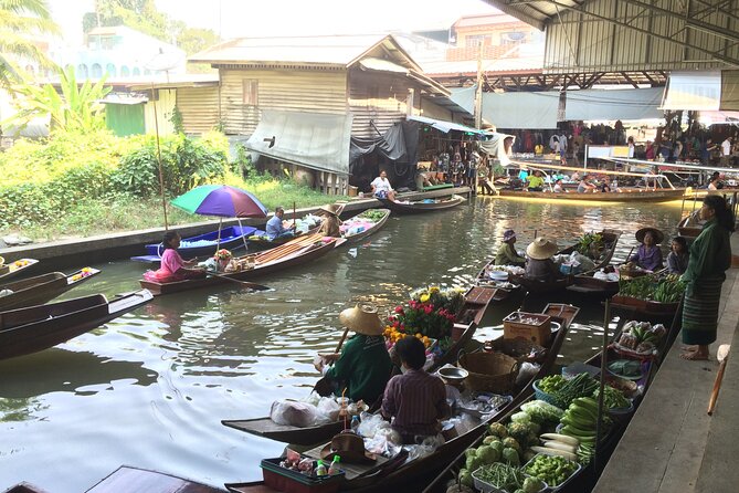 PRIVATE Floating Market + DRAGON Temple + DO like a Local - Nakhon Pathom Photo Break at After the Rain Coffee and Gallery