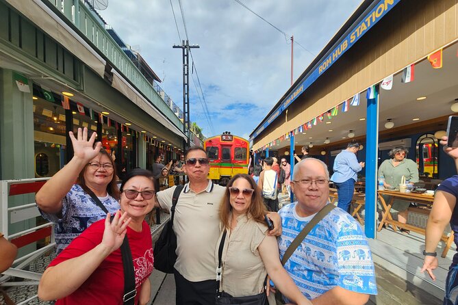 Private Floating Market, Train Market and After Rain Cafe Tour - Early start, air-conditioned comfort, and hotel pickup realities