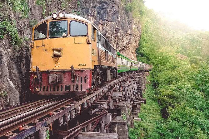 Private Tour: Death Railway, Hellfire Pass and Erawan Waterfall - Death Railway Museum walk and research center stop