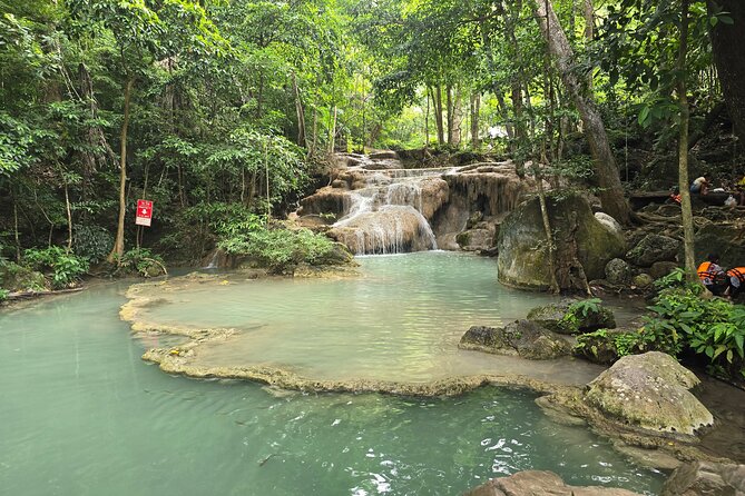Private Tour to Erawan Waterfall and Boat Tour in Kanchanaburi - Bridge on the River Kwai: walk it, then see it from water