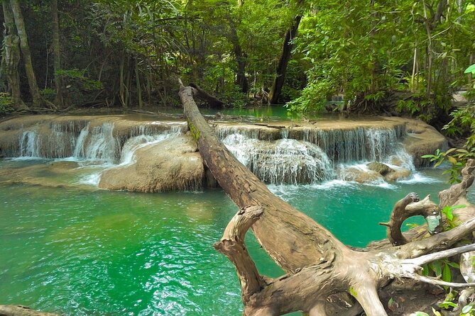 Private Tour to Erawan Waterfall and Boat Tour in Kanchanaburi - The River Kwai private boat tour: calm scenery after the busy day
