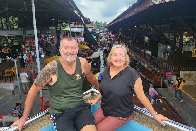 Private Tour to Maeklong Railway Market and Floating Market - What you’ll do on the canals, food, photos, and canal sellers