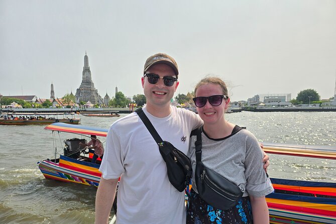 Private tour to Wat Pho,Wat Arun, Canal Tour,Flower Market - Pak Khlong Flower Talad Original, 30 Minutes of Color
