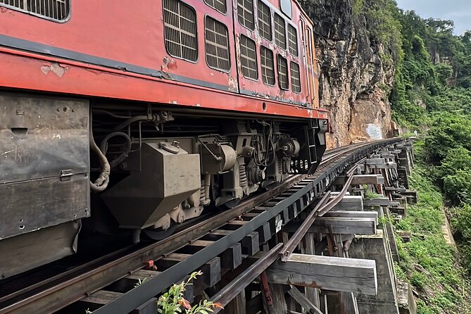 River kwai & Kanchanaburi Day Tour From Bangkok - Stop 3: Walking the River Kwai Bridge and finding the right pace