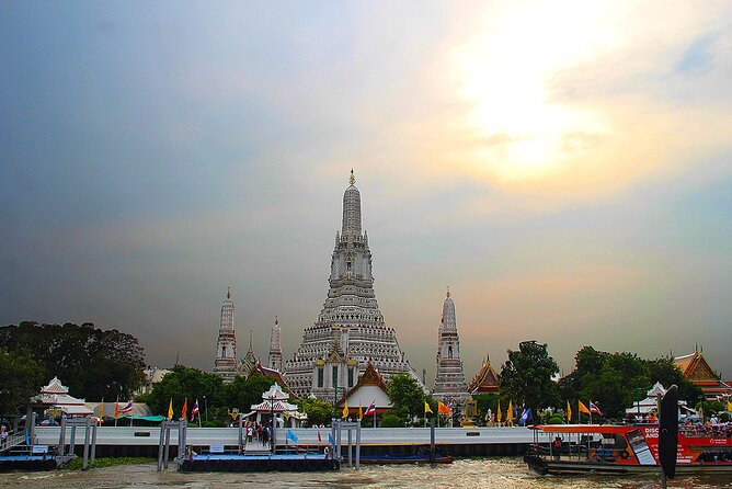 Royal Princess Cruise - Sunset Program on Chao Phraya River, Bangkok - Land Stops Along the Way: Grand Palace and Wat Arun (Plus a Quieter Temple)