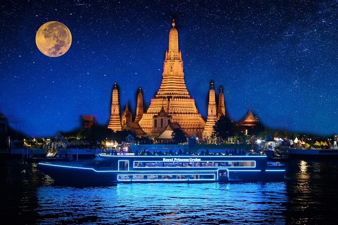 Royal Princess Dinner Cruise: Bangkok Chao Phraya River - Live band and cabaret entertainment, plus the sound level reality