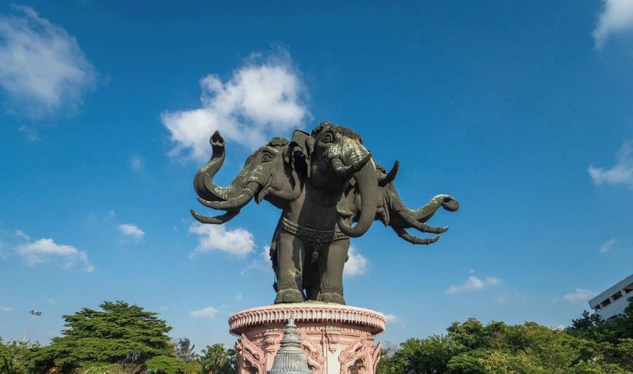 Samut Prakan: Erawan Museum Discounted Admission Ticket - The Suvarnabhumi level (underworld): artifacts, porcelain, and the Naga
