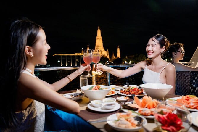 Scenic Bangkok Unicorn Dinner Cruise on Chao Phraya River - ICONSIAM Pier to the River: how the evening starts