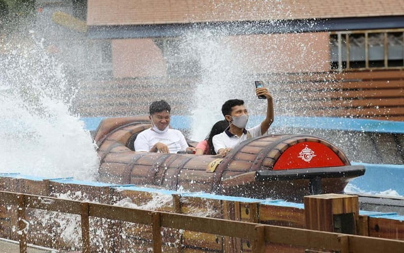 Siam Amazing Park Entry Ticket with Buffet Lunch (NON THAI) - Rides Side: Where the Fun Starts for Kids and Teens