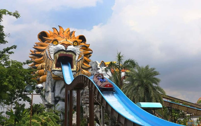 Siam Amazing Park Entry Ticket with Buffet Lunch (NON THAI) - Water Park Reality Check: Wave Pool and Waterfalls