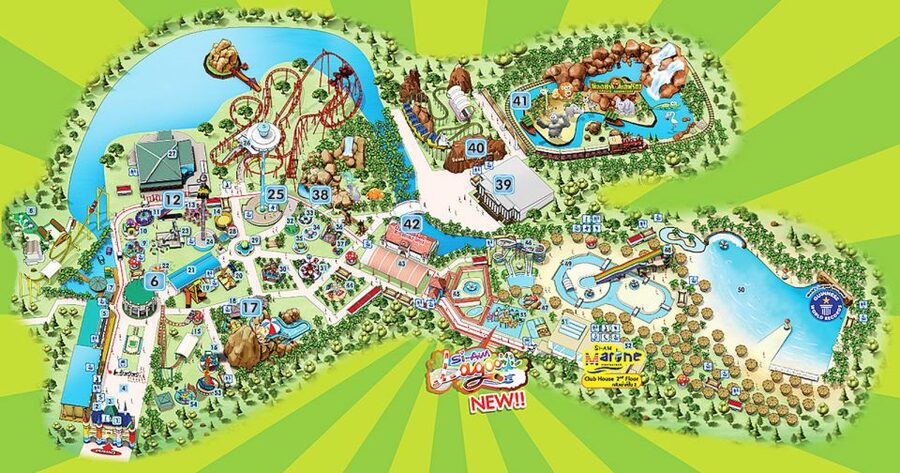 Siam Amazing Park: Water Park Ticket and Buffet Lunch - Practical comfort tips: lockers, seating charges, and ride closures
