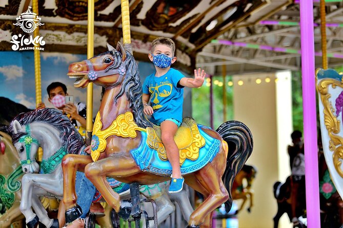Siam Park Water and Theme Park Bangkok - Where the time fits in: a 10:00 am start and about 7 hours