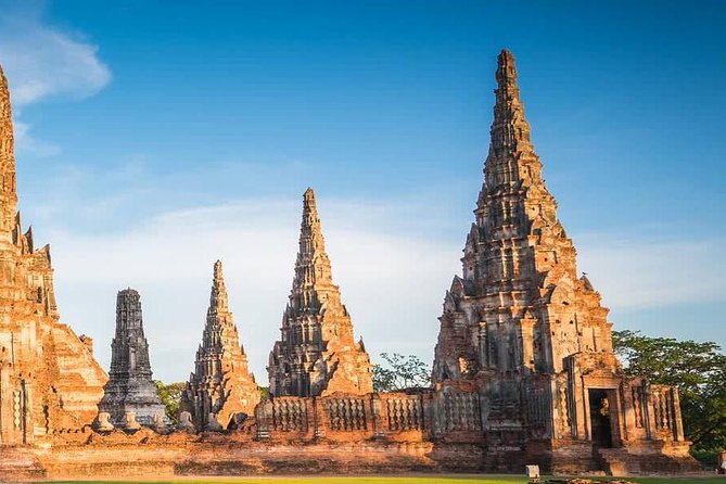 Sunset Sail, Glittering Tempels at Afternoon Ayutthaya Tours - Chao Phrom Market Snack Box Break