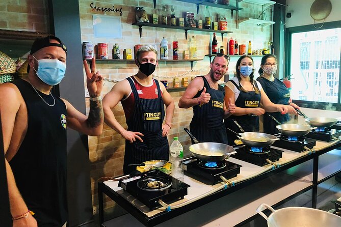 Thai cooking class experience in Bangkok with Tingly Thai cooking school - What you actually cook: tom yum, pad thai, mango sticky rice, and your curry