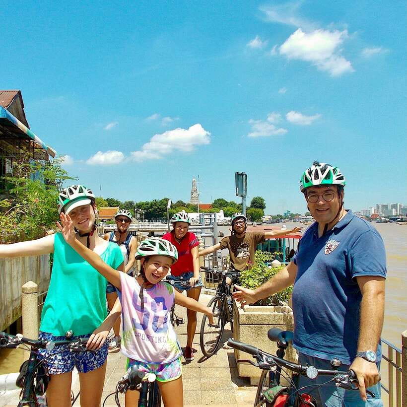 Thai culture and Bangkok local life guided bike tour - A 4-hour ride that actually makes sense in Bangkok