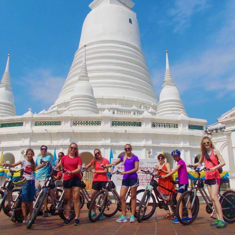 Thai culture and Bangkok local life guided bike tour - Where you meet, and how to find the start fast