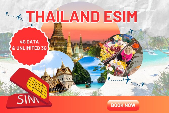 Thailand eSIM (3 to 30 days, up to 60GB) - Key highlights at a glance