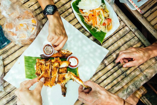The 10 Tastings of Bangkok: Private Street Food Tour - Stop at Or Tor Kor (OTK) Market: fruit season and satay ordering help