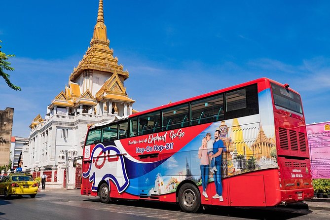 The Best Bangkok Hop-On Hop-Off Bus Tour - Old Bangkok and Chinatown: Wat Traimit area, Yaowarat, and Grand China