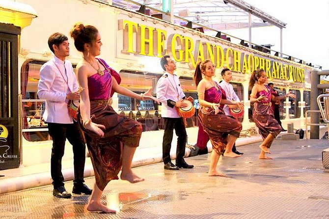 The Chaophraya Cruise : LUXURY 5 STAR Dinner Cruise Program - The Boat Schedule: From 19:15 Departure to a Full 2 Hours