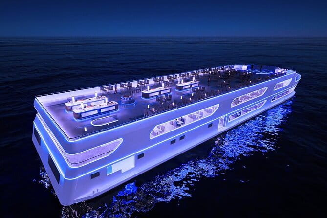 The Luxury White Cruise Experience - Buffet and drinks: Thai, international, seafood, wine, and beer