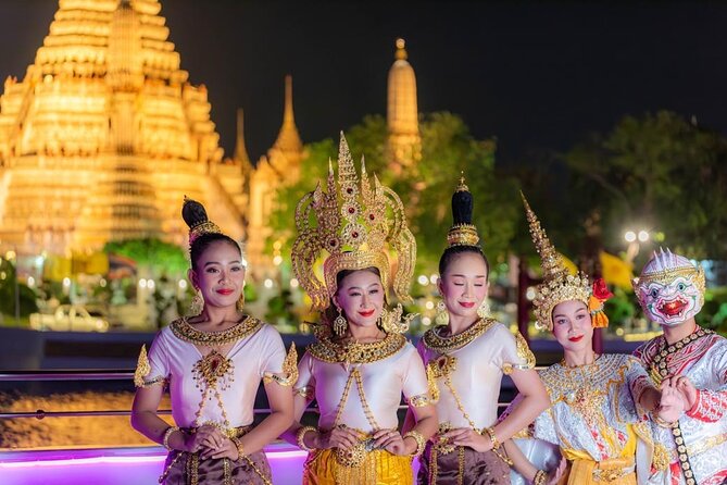The Newest Luxury 5 Star Bangkok Chaophraya Dinner Cruise - Deck selection and the table system you will feel in your feet
