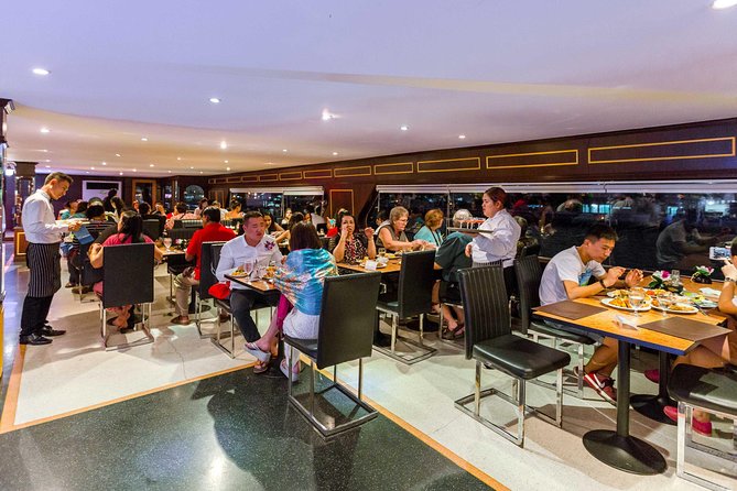 The White Orchid: Chao Phraya Dinner Cruise Experience - Deck choice and seating: your view depends on where you land