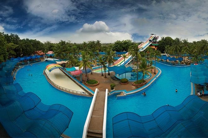Thrilling Rides & Free Buffet at Siam Amazing Park, Bangkok - The roller coaster and tower lineup: variety without chaos